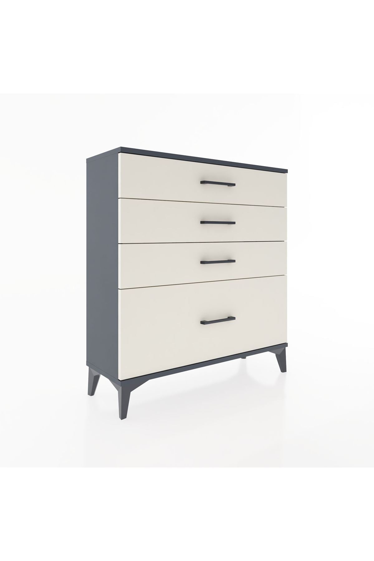 Arges Şifonyer 4 Çekmeceli 88x30x96 - S04M009V4A