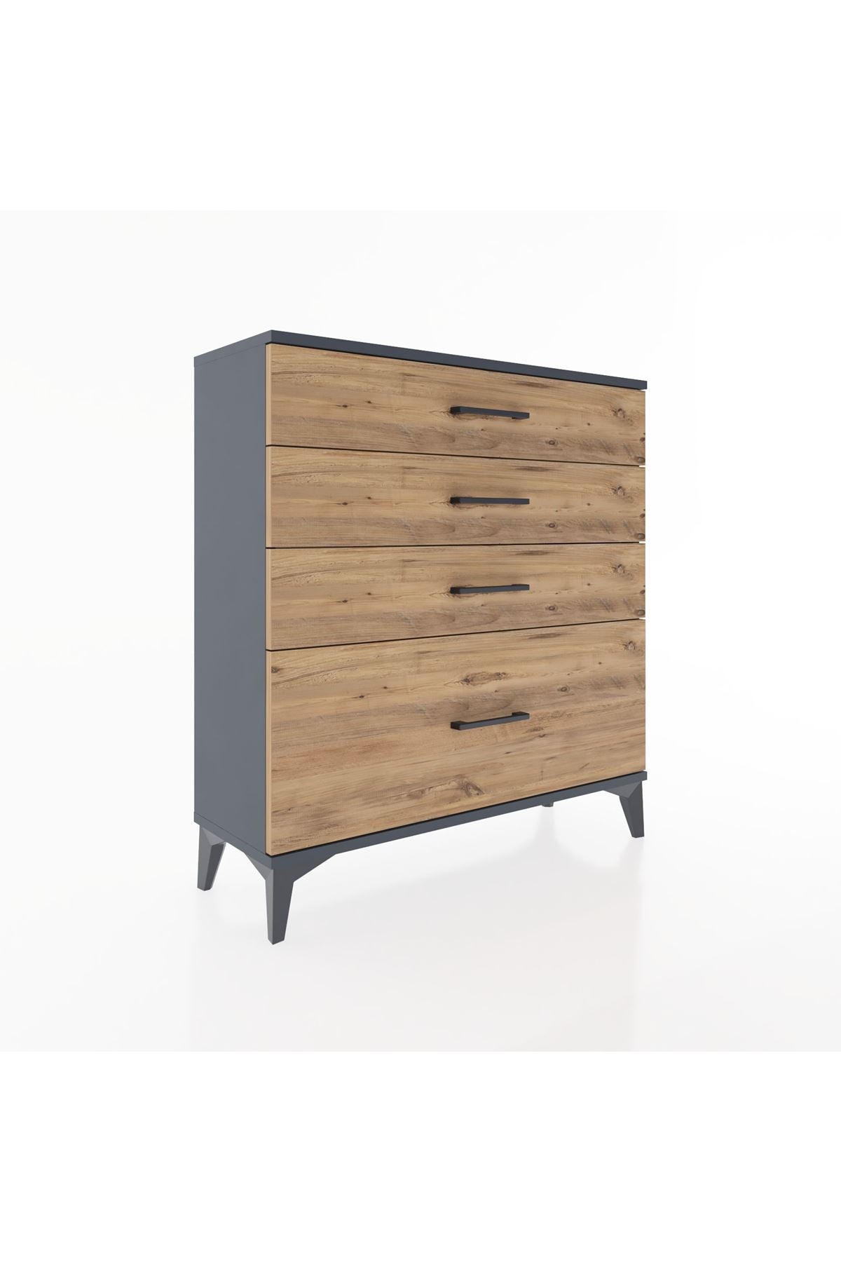 Arges Şifonyer 4 Çekmeceli 88x30x96 - S04M009V6A