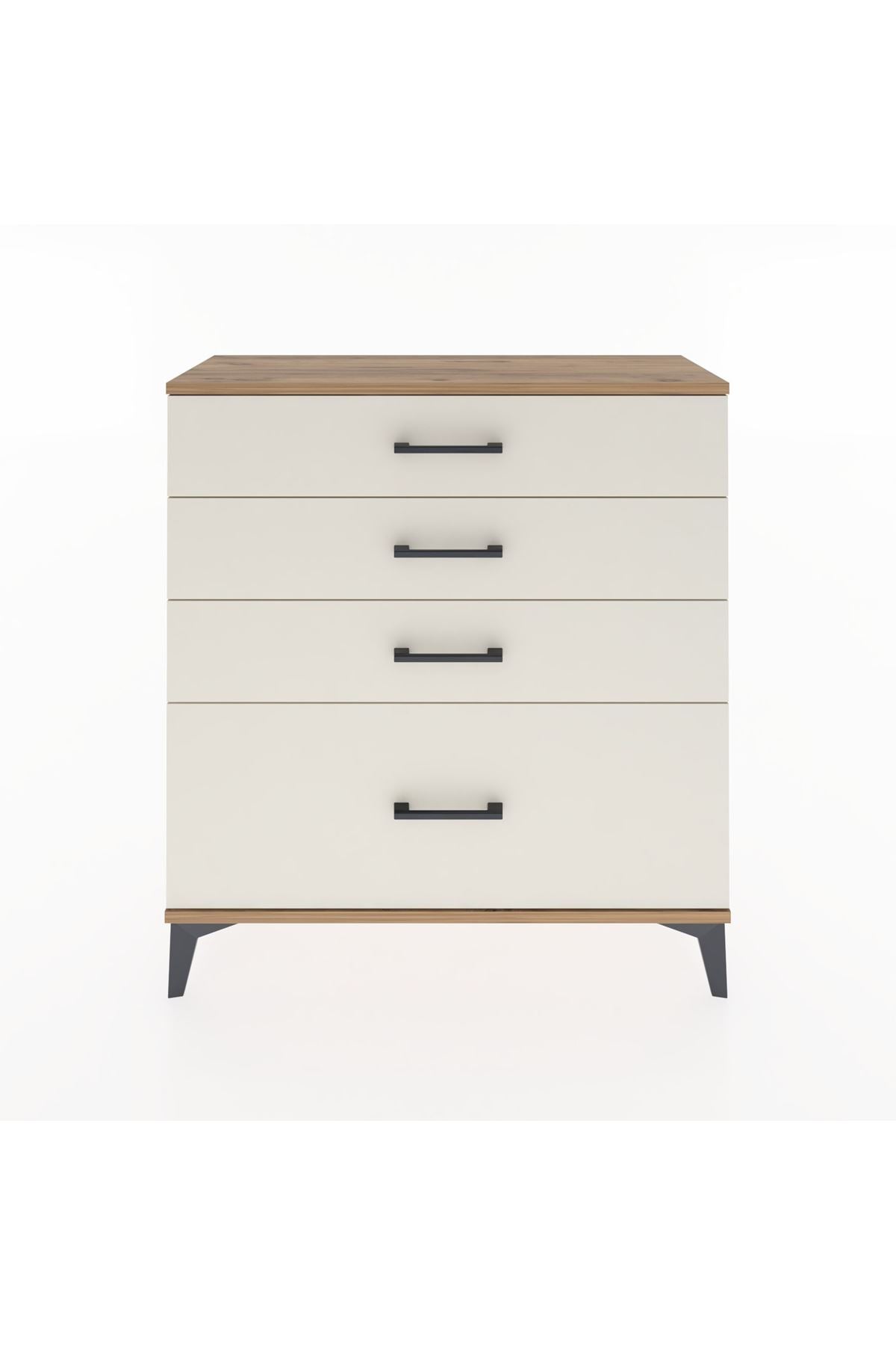 Arges Şifonyer 4 Çekmeceli 88x30x96 - S04M009V7A