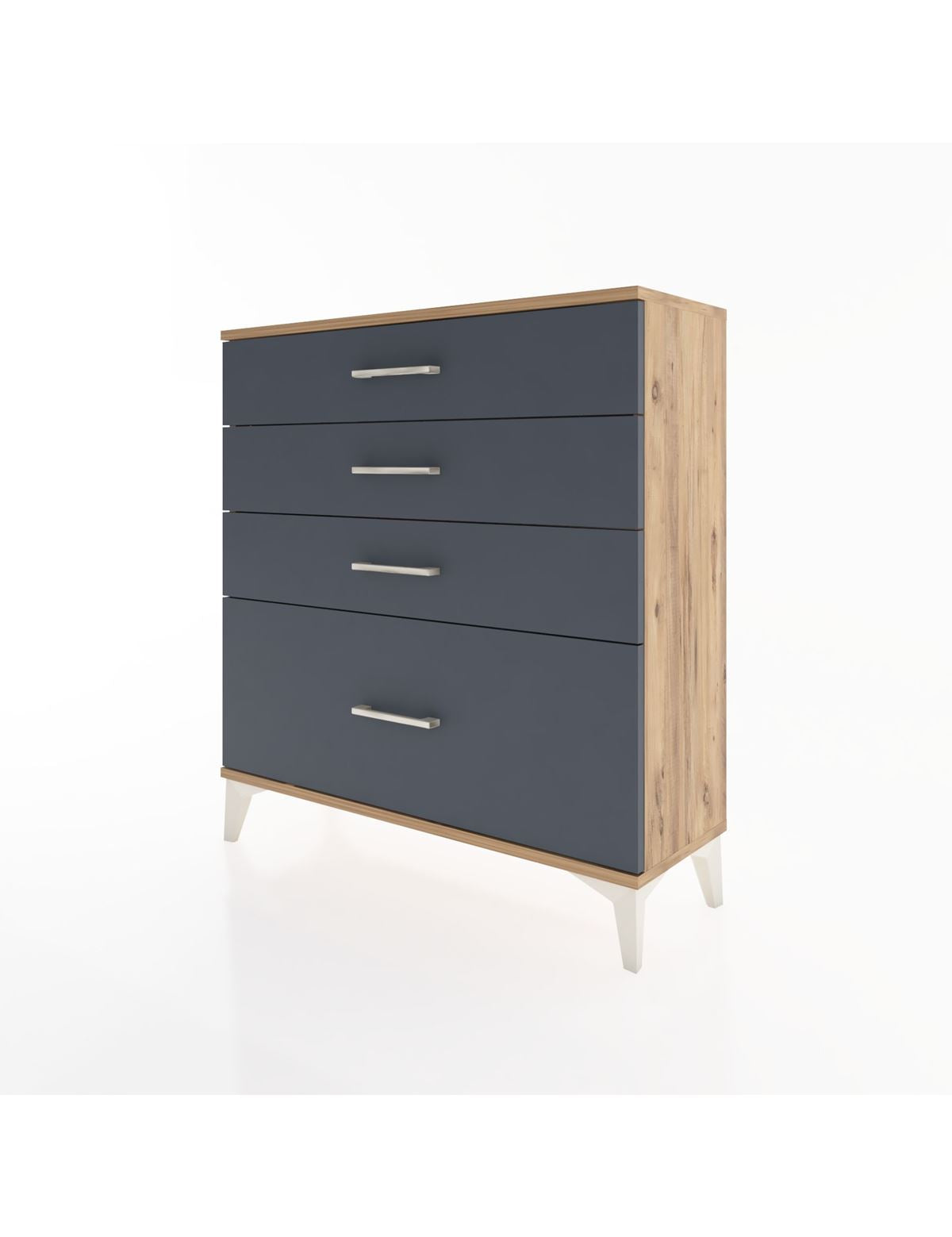 Arges Şifonyer 4 Çekmeceli 88x30x96 - S04M009V8A