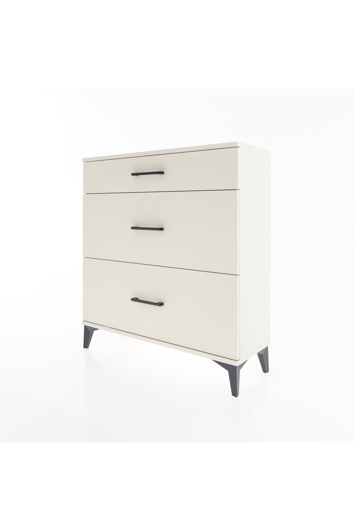 Arges Şifonyer 3 Çekmeceli 88x30x96 Aytaşı-Aytaşı