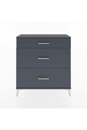 Arges Şifonyer 3 Çekmeceli 88x30x96 Antrasit-Antrasit