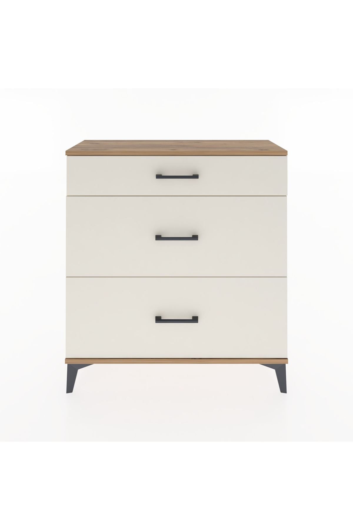 Arges Şifonyer 3 Çekmeceli 88x30x96 Çam-Aytaşı