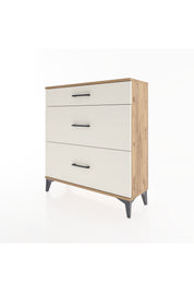 Arges Şifonyer 3 Çekmeceli 88x30x96 Çam-Aytaşı