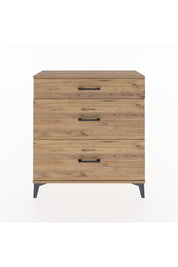 Arges Şifonyer 3 Çekmeceli 88x30x96 Çam-Çam