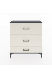 Arges Şifonyer 3 Çekmeceli 88x30x96 Antrasit-Aytaşı