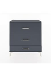 Arges Şifonyer 3 Çekmeceli 88x30x96 Antrasit-Antrasit