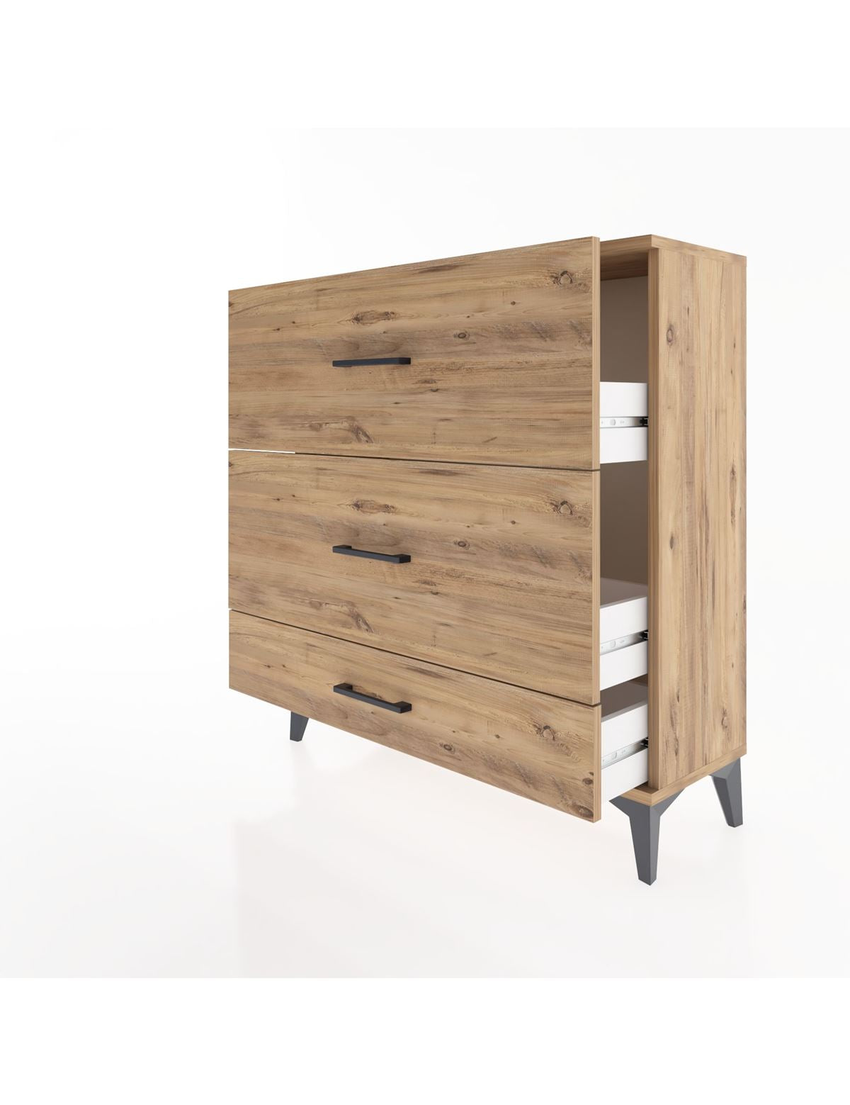 Arges Şifonyer 3 Çekmeceli 88x30x96 - S04M011V9A