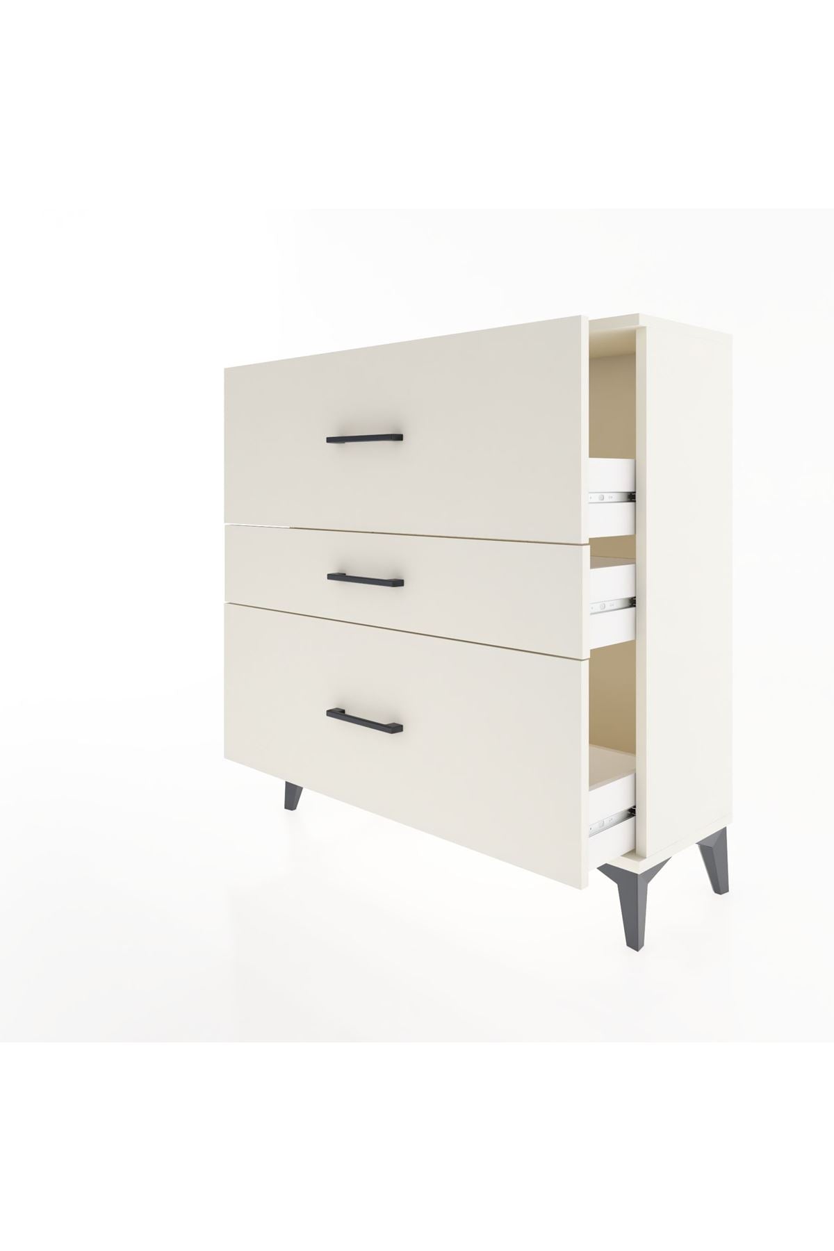 Arges Şifonyer 3 Çekmeceli 88x30x96 Aytaşı-Aytaşı