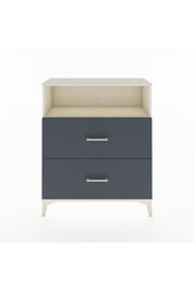 Arges Şifonyer Tek Raflı 2 Çekmeceli 88x30x106 Aytaşı-Antrasit