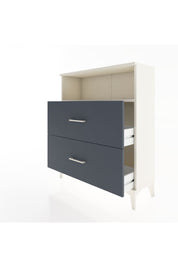 Arges Şifonyer Tek Raflı 2 Çekmeceli 88x30x106 Aytaşı-Antrasit