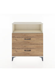 Arges Şifonyer Tek Raflı 2 Çekmeceli 88x30x106 Aytaşı-Çam