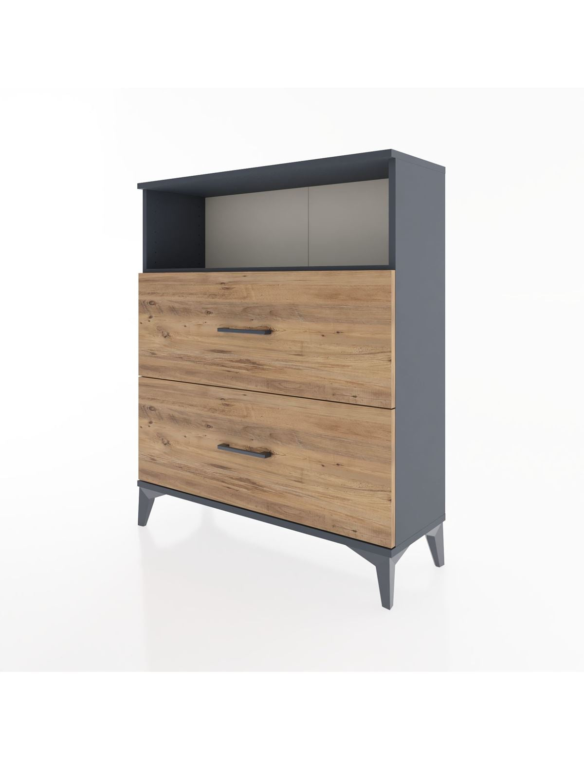 Arges Şifonyer Tek Raflı 2 Çekmeceli 88x30x106 - S05M014V6A