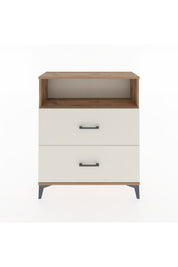 Arges Şifonyer Tek Raflı 2 Çekmeceli 88x30x106 Çam-Aytaşı