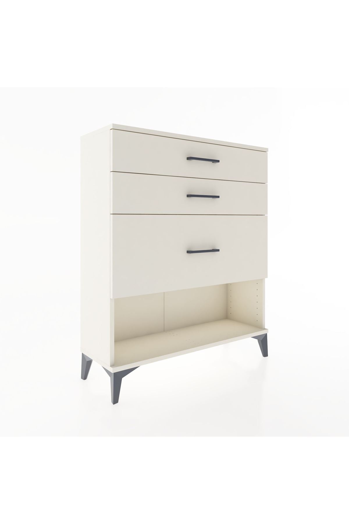 Arges Şifonyer 3 Çekmeceli 88x30x106 Aytaşı-Aytaşı