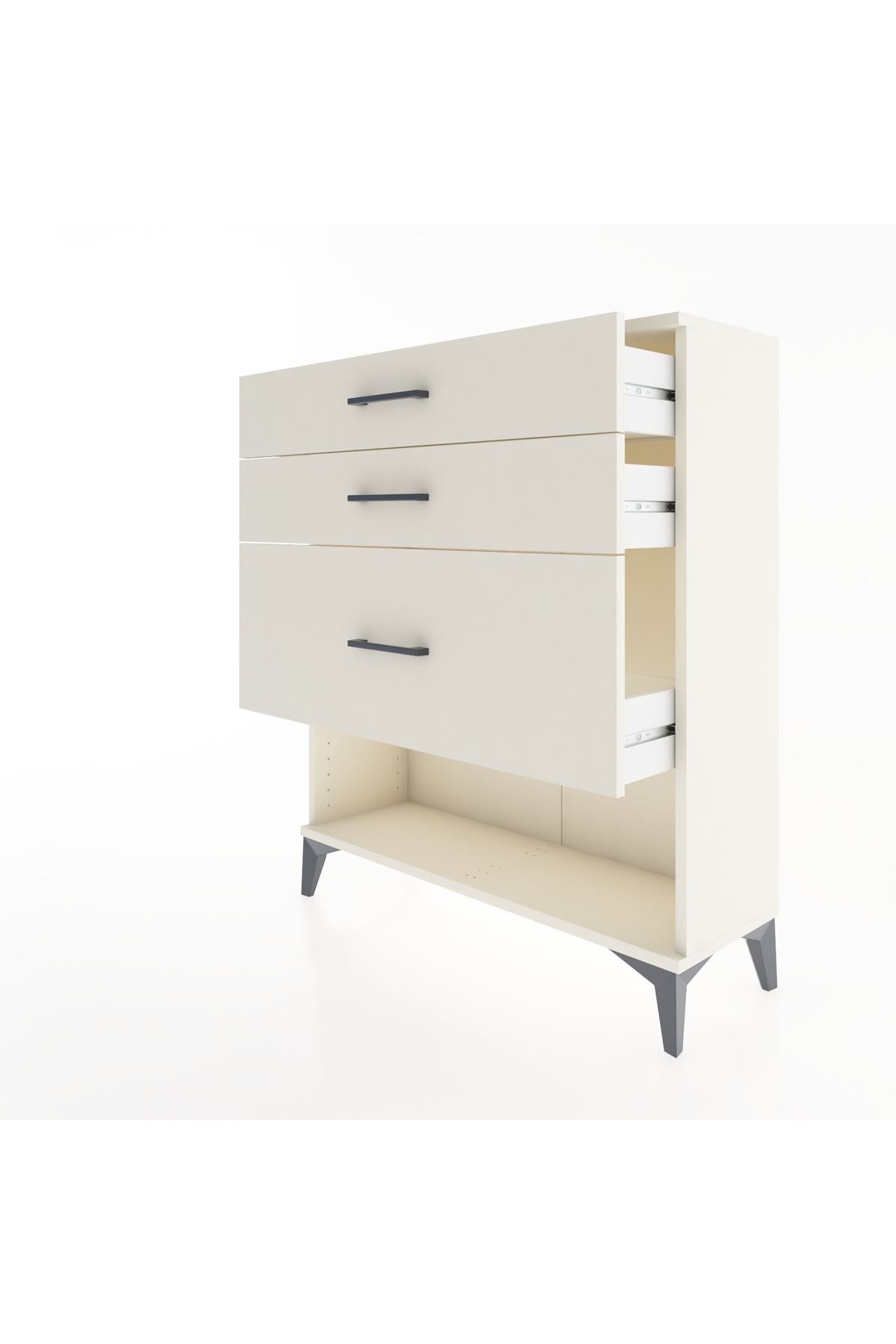 Arges Şifonyer 3 Çekmeceli 88x30x106 Aytaşı-Aytaşı