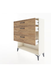 Arges Şifonyer 3 Çekmeceli 88x30x106 Aytaşı-Çam