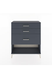 Arges Şifonyer 3 Çekmeceli 88x30x106 Antrasit-Antrasit