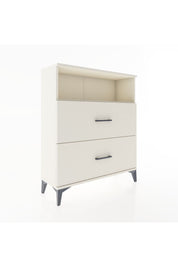 Arges Şifonyer Tek Raflı 2 Çekmeceli 88x30x106 Aytaşı-Aytaşı