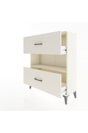 Arges Şifonyer Tek Raflı 2 Çekmeceli 88x30x106 Aytaşı-Aytaşı