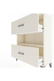 Arges Şifonyer Tek Raflı 2 Çekmeceli 88x30x106 Aytaşı-Aytaşı