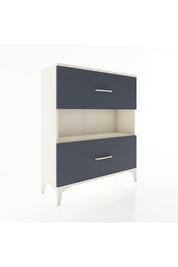 Arges Şifonyer Tek Raflı 2 Çekmeceli 88x30x106 Aytaşı-Antrasit