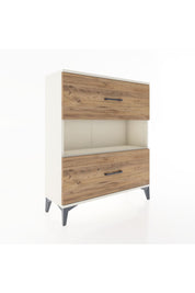 Arges Şifonyer Tek Raflı 2 Çekmeceli 88x30x106 Aytaşı-Çam