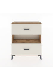 Arges Şifonyer Tek Raflı 2 Çekmeceli 88x30x106 Çam-Aytaşı