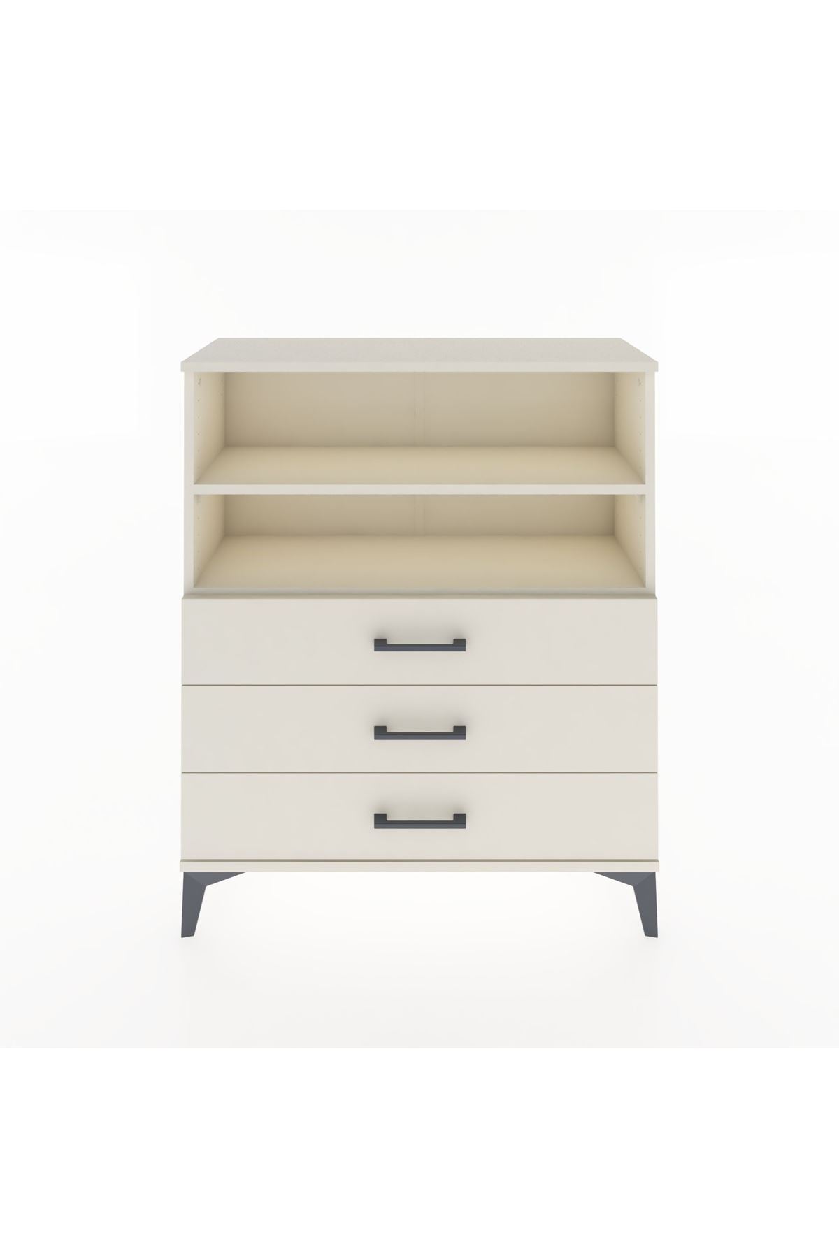 Arges Şifonyer 2 Raflı 3 Çekmeceli 88x30x106 Aytaşı-Aytaşı