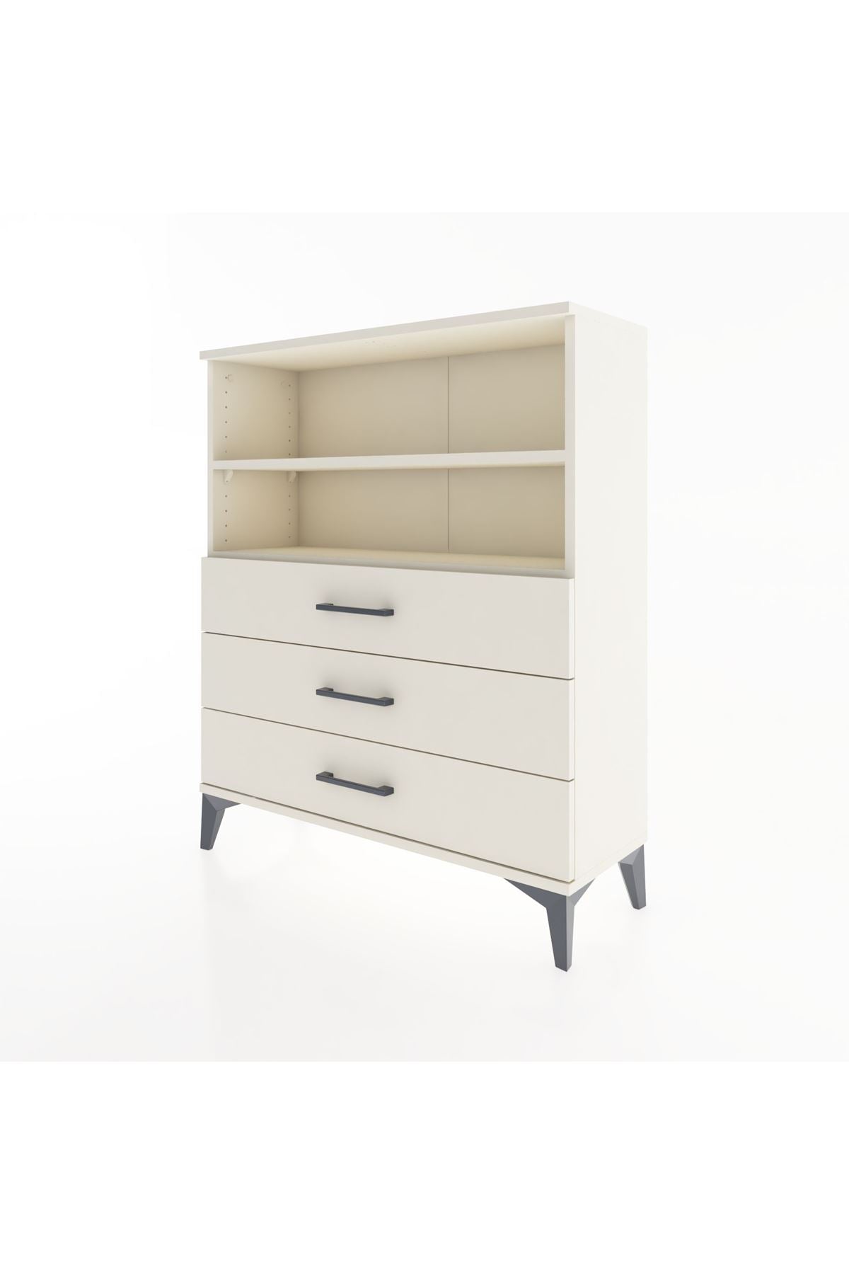 Arges Şifonyer 2 Raflı 3 Çekmeceli 88x30x106 Aytaşı-Aytaşı