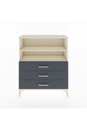 Arges Şifonyer 2 Raflı 3 Çekmeceli 88x30x106 Aytaşı-Antrasit