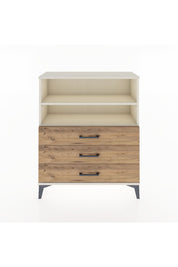 Arges Şifonyer 2 Raflı 3 Çekmeceli 88x30x106 Aytaşı-Çam