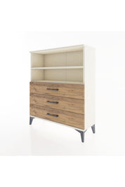 Arges Şifonyer 2 Raflı 3 Çekmeceli 88x30x106 Aytaşı-Çam