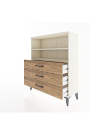 Arges Şifonyer 2 Raflı 3 Çekmeceli 88x30x106 Aytaşı-Çam