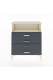 Arges Şifonyer Tek Raflı 4 Çekmeceli 88x30x106 Aytaşı-Antrasit