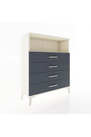 Arges Şifonyer Tek Raflı 4 Çekmeceli 88x30x106 Aytaşı-Antrasit