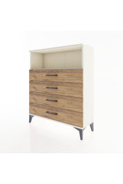 Arges Şifonyer Tek Raflı 4 Çekmeceli 88x30x106 Aytaşı-Çam