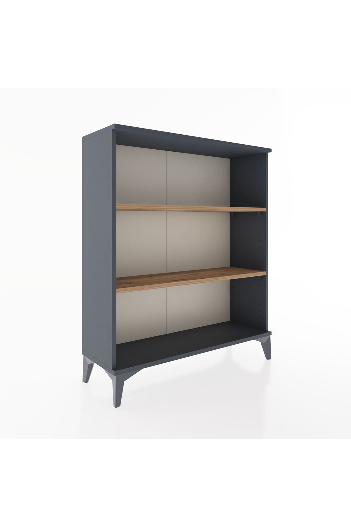 Arges Şifonyer 2 Raflı 88x30x106 Antrasit-Çam