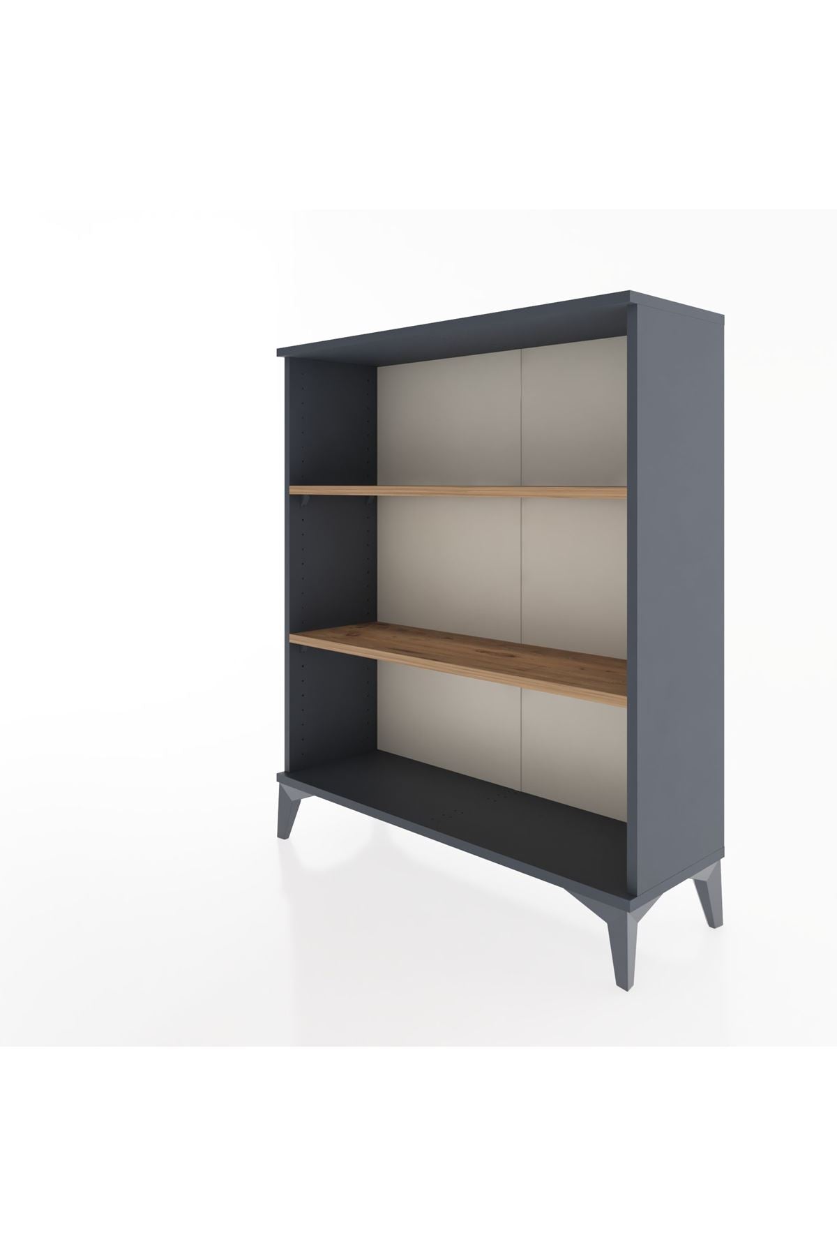 Arges Şifonyer 2 Raflı 88x30x106 Antrasit-Çam