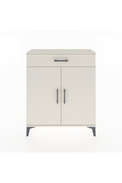 Arges Şifonyer Tek Raflı Tek Çekmeceli 2 Kapaklı 88x30x106 Aytaşı-Aytaşı
