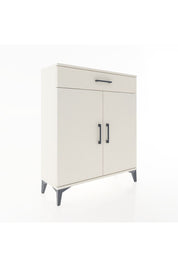 Arges Şifonyer Tek Raflı Tek Çekmeceli 2 Kapaklı 88x30x106 Aytaşı-Aytaşı