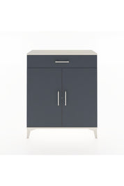 Arges Şifonyer Tek Raflı Tek Çekmeceli 2 Kapaklı 88x30x106 Aytaşı-Antrasit