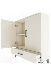 Arges Şifonyer 2 Raflı Tek Çekmeceli 2 Kapaklı 88x30x106 Aytaşı-Aytaşı