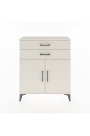 Arges Şifonyer 2 Raflı 2 Çekmeceli 2 Kapaklı 88x30x106 Aytaşı-Aytaşı