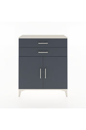 Arges Şifonyer 2 Raflı 2 Çekmeceli 2 Kapaklı 88x30x106 Aytaşı-Antrasit