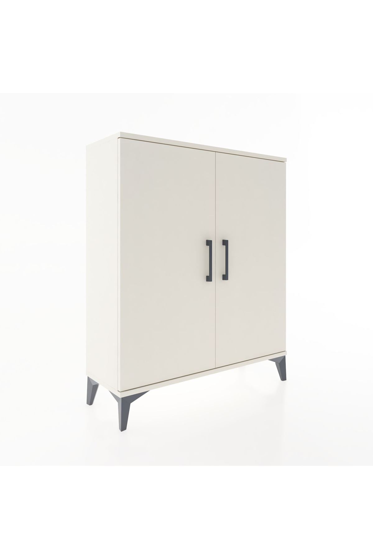 Arges Şifonyer Tek Raflı 2 Kapaklı 88x30x106 Aytaşı-Aytaşı