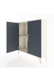 Arges Şifonyer Tek Raflı 2 Kapaklı 88x30x106 Aytaşı-Antrasit