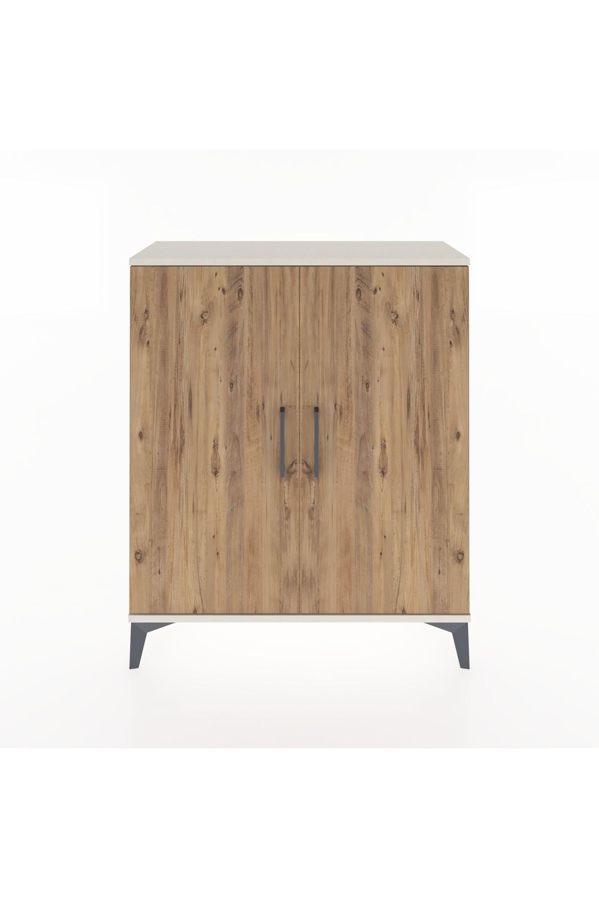 Arges Şifonyer Tek Raflı 2 Kapaklı 88x30x106 Aytaşı-Çam