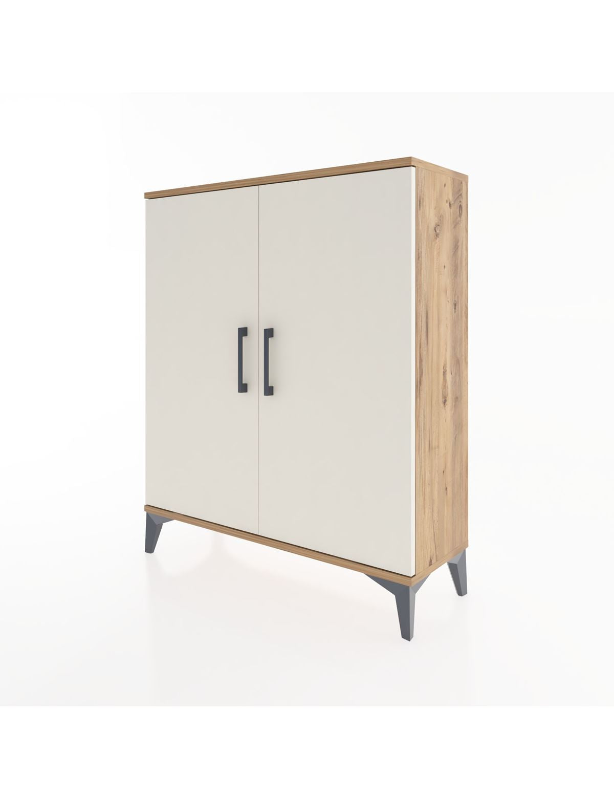 Arges Şifonyer Tek Raflı 2 Kapaklı 88x30x106 - S05M004V7A