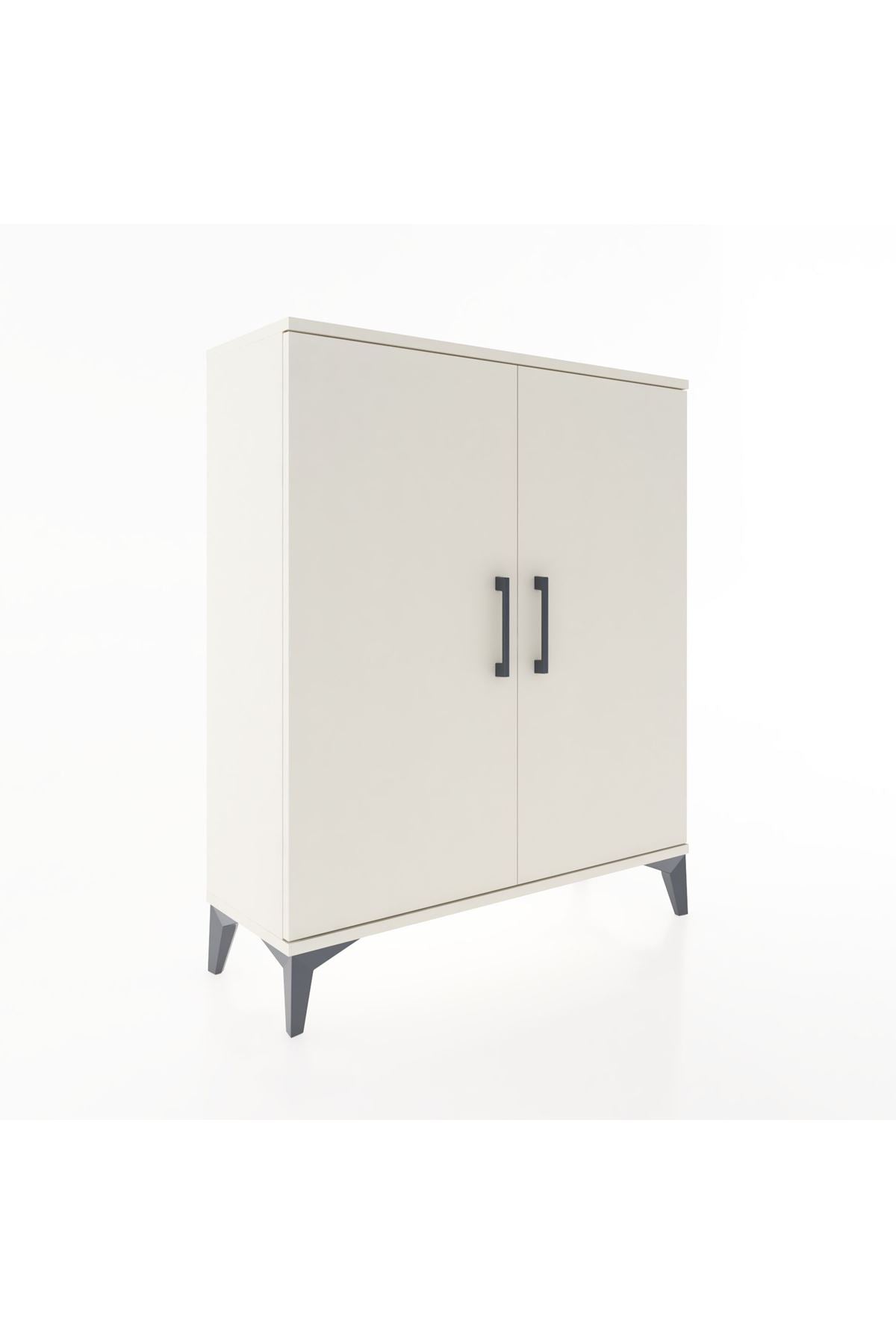 Arges Şifonyer 2 Raflı 2 Kapaklı 88x30x106 - S05M005V1A